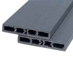 Ecoboard hollow grey 120x30x4 cm 1