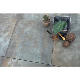 MBI GeoCeramica 80x80x4 cm copper steel 3