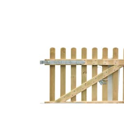 Excellent poort recht 100x80 cm incl. klinkset 3