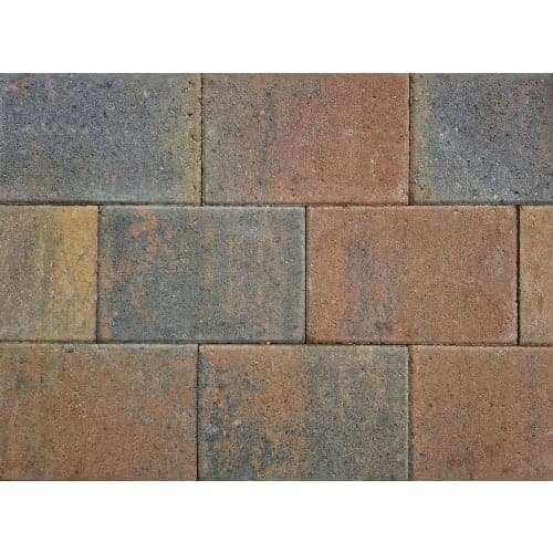 Straksteen 20x30x6 cm oud bruin