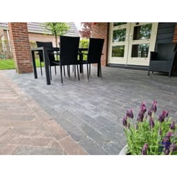 Stonique trommel longstone 31,5x10x5x7 cm antraciet 7