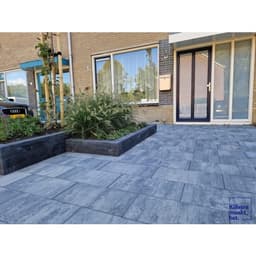 H2O comfort square 60x30x5 cm nero/grey 4