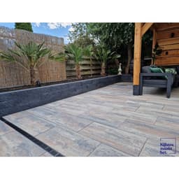 H2O comfort square 40x80x5 cm tricolore 2