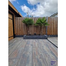 H2O comfort square 40x80x5 cm tricolore 3