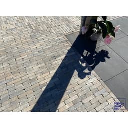 Patio square 60x60x4 cm black 3