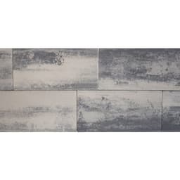 H2O comfort square 40x80x5 cm nero/grey 1