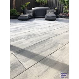 Patio square 40x80x5 cm nero/grey 3