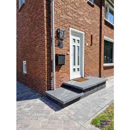 Patio square 90x90x6 cm black 2