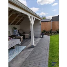 Patio betonstraatsteen 8 cm black TOP mini facet komo 2