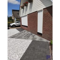 Patio betonstraatsteen 8 cm black TOP mini facet komo 3