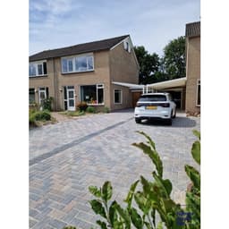 Betonstraatsteen 6 cm tricolore komo 6