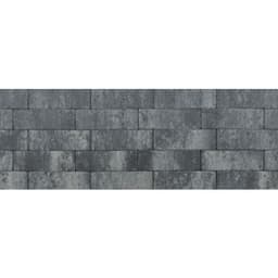 Longstone opritsteen 7 cm grijs/zwart 2