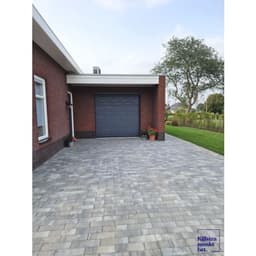 Longstone opritsteen 7 cm grijs/zwart 4