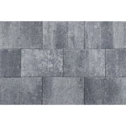 Straksteen 20x30x5 cm grijs/zwart 1