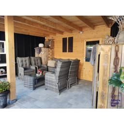 Straksteen 20x30x6 cm grijs/zwart 2