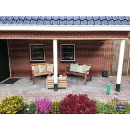 Stonique trommel 20x30x6 cm grijs/zwart 4