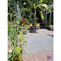 Design square 60x60x4 cm dark sepia 2