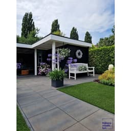 Design square 60x60x4 cm dark sepia 5