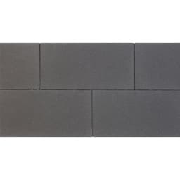 H2O comfort square 60x30x5 cm black 1