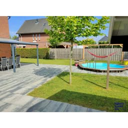 Patio square 60x60x4 cm nero/grey 3