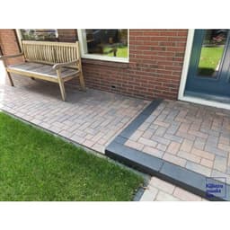 Betonstraatsteen 6 cm oud bruin komo 3