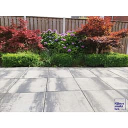 Design square 60x60x4 cm nero/grey 2