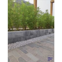 Linea 15x15x60 cm grijs/zwart 4