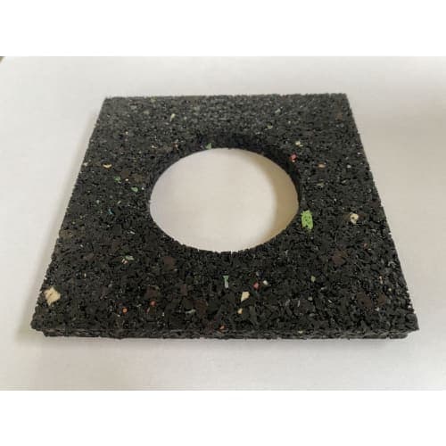 Vaste onderplaat RC 14 - 120x120x10