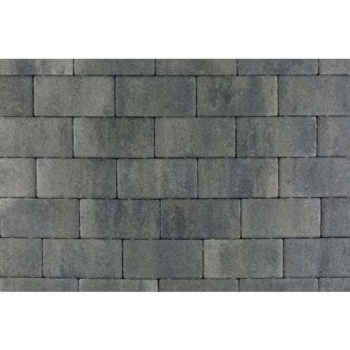 Patio betonstraatsteen 8 cm nero/grey mini facet komo