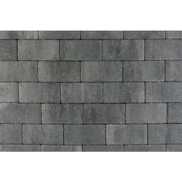 Patio betonstraatsteen 6 cm nero/grey mini facet komo 2
