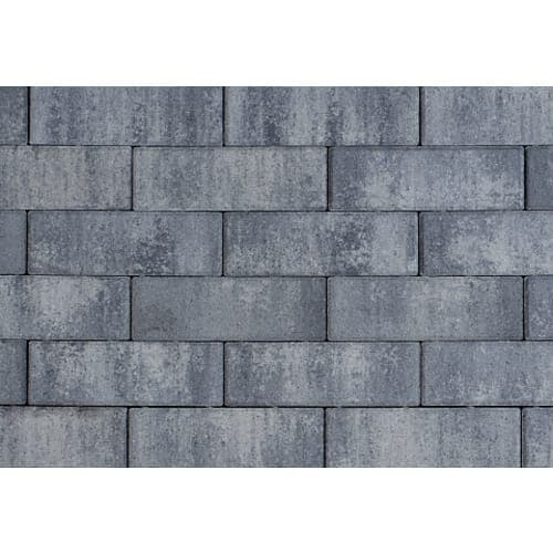 Patio longstone 7 cm nero/grey