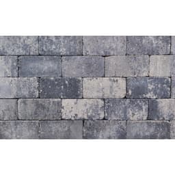 Stonique trommel betonstraatsteen 21x10,5x6 cm grijs/zwart 3