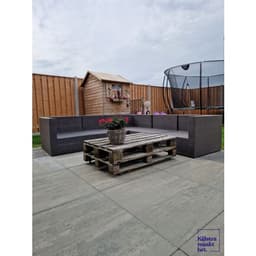 Patio square 90x90x6 cm concrete 4