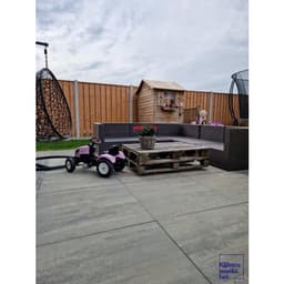 Patio square 90x90x6 cm concrete 5