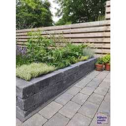 Linea trommel 15x15x60 cm antraciet 2