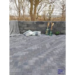 Linea trommel 15x15x60 cm grijs/zwart 3