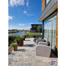 Straksteen 20x30x6 cm musselkalk 2