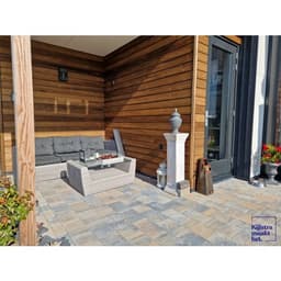 Straksteen 20x30x6 cm musselkalk 3