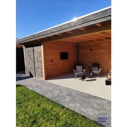 Stonique trommel 21x14x7 cm antraciet 5