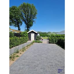 Stonique trommel 21x14x7 cm antraciet 6