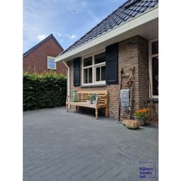 Design brick 6 cm black mini facet komo 4