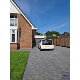 Design brick 6 cm dark sepia mini facet komo 5