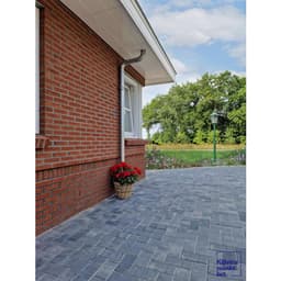 Design brick 6 cm nero/grey mini facet komo 3