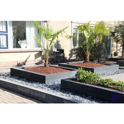 Linea 15x15x45 cm antraciet 2