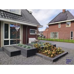 Linea 15x15x60 cm antraciet 2