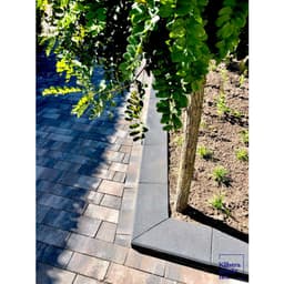 Traptrede 60x30x15 cm indus black kleurecht met facet 4