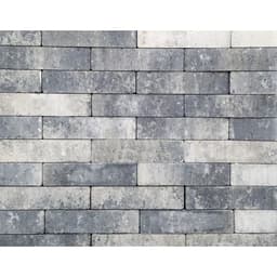 Dikformaat strak XL 28x7x8 cm grijs/zwart 2