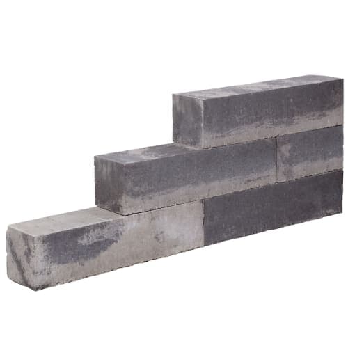 Muurblok strak 60x15x15 cm gothic