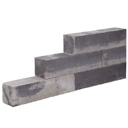 Muurblok strak 60x12x12 cm gothic 1