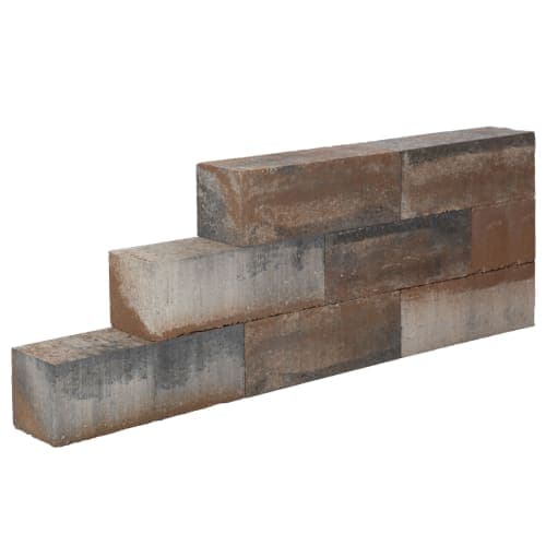 Muurblok strak 45x15x15 cm Kilimanjaro